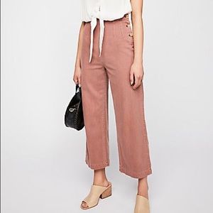 Free People Clean Utility Crop Pants